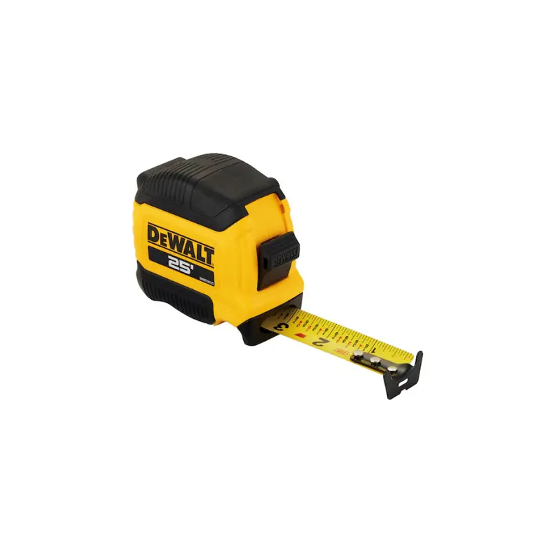 Dewalt 25-Foot Compact Tape Measure – Durable Blade With Easy-Grip Housing 1