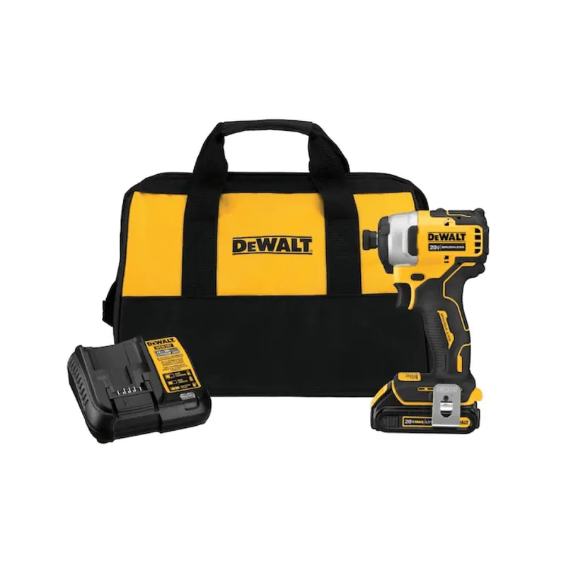 Dewalt Atomic 20V Max Brushless Compact Impact Driver Kit (Single Battery) – Dcf809C1 1