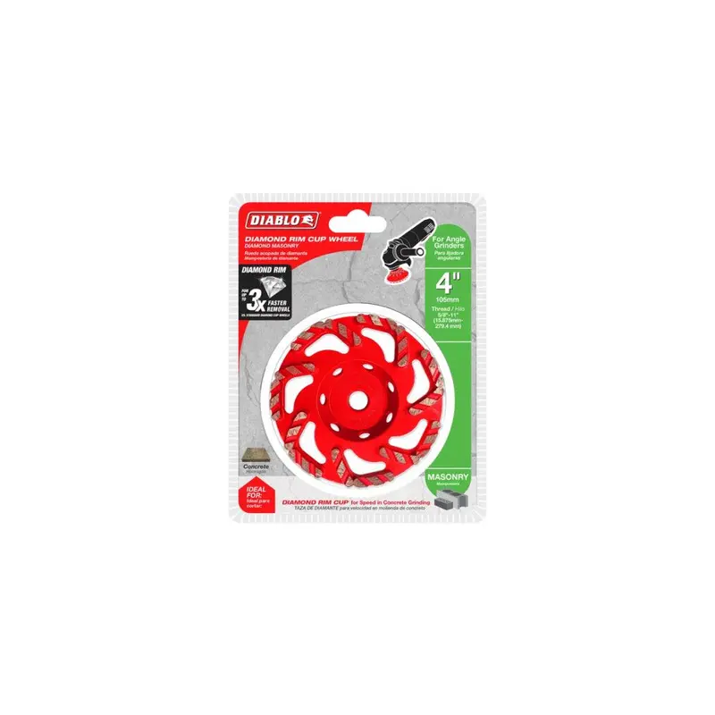 Diamond Rim Cup Grinding Wheel For Masonry And Concrete 1