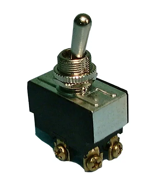 Dpdt Toggle Switch – 20A At 125V, On-On Configuration, Model 30-046 1