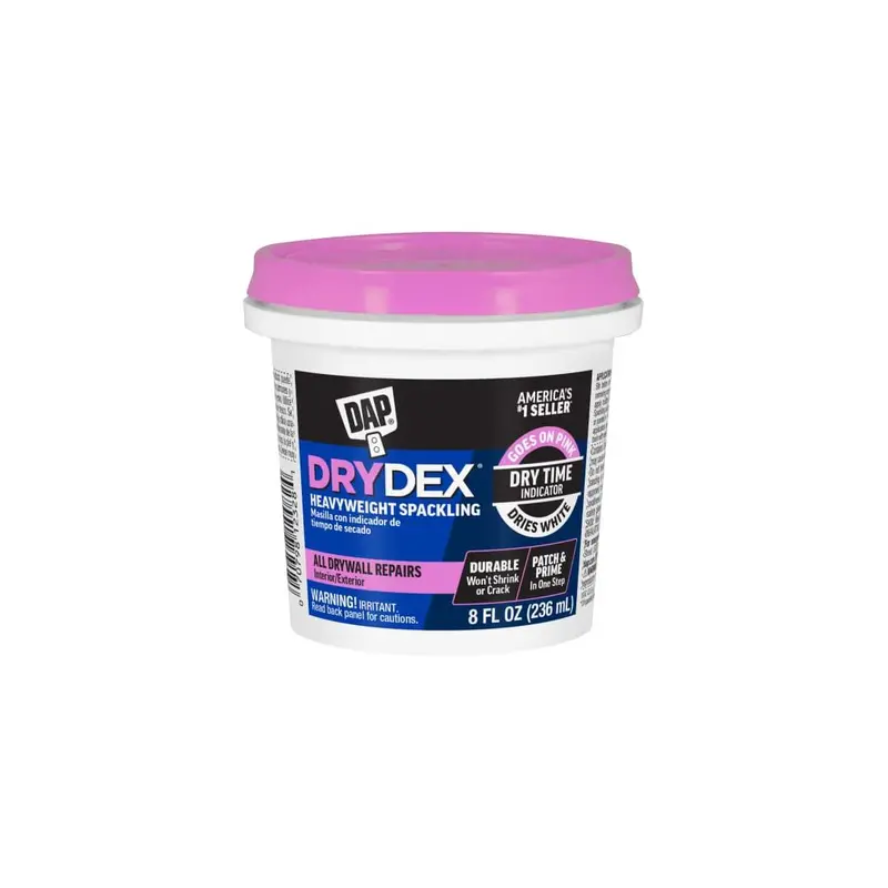 Drydex® Dry Time Indicator Spackling Compound – Visual Moisture Detection Formula 1