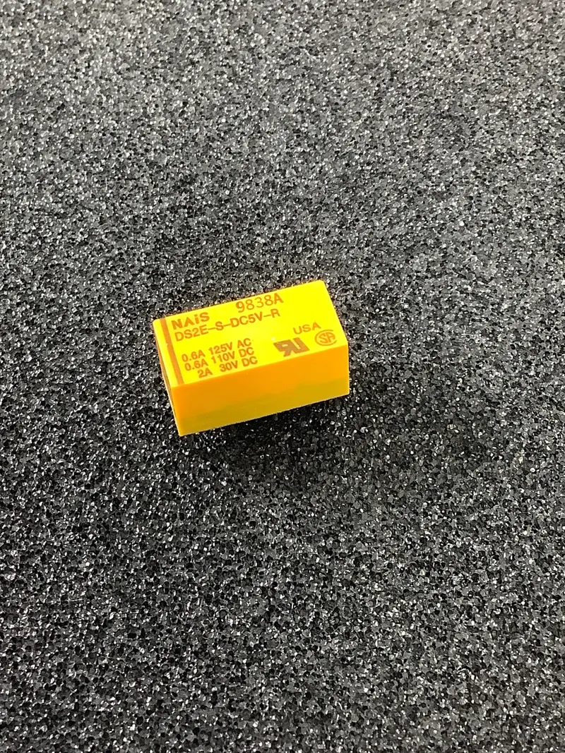 Ds2E-S-Dc5Vr Nais General-Purpose Electromechanical Relay – Dpdt, 5Vdc, 3A, Through-Hole Mount 1