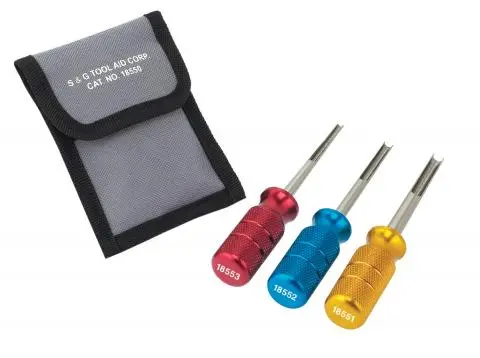 Dual-Purpose Deutsch Terminal Release Set – For Efficient Disconnection And Inspection, Model 18550 1