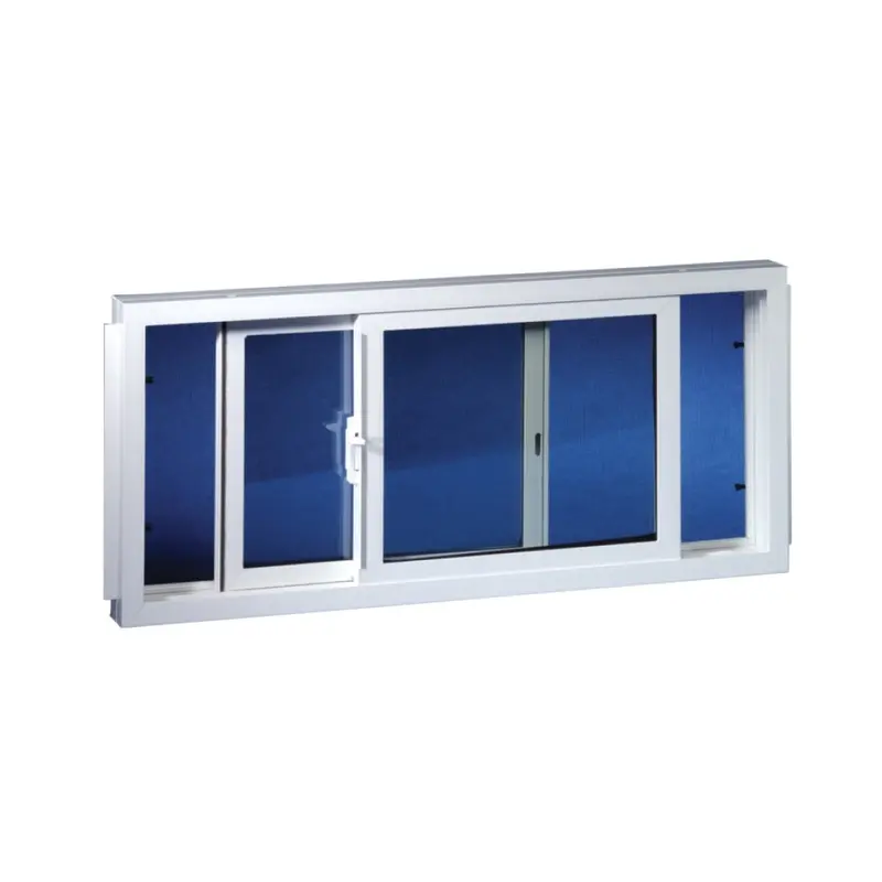 Duo-Corp 3220Slid Vinyl Basement Window With Dual Glass/Screen Option 1