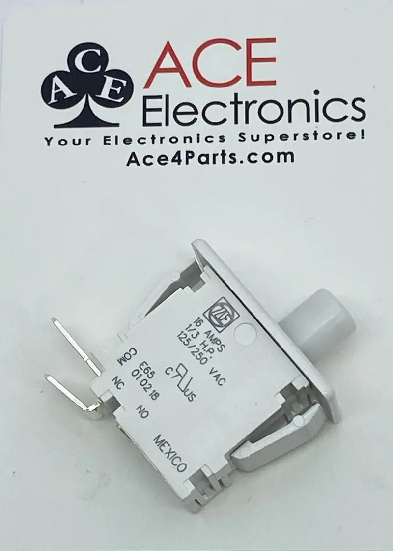 E65-42A Spst Normally Closed Panel-Mount Pushbutton – 16A Heavy-Duty 1