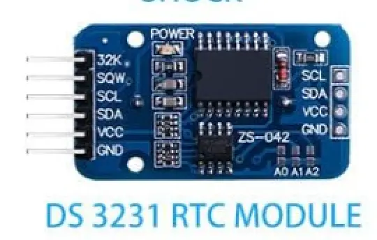 Elegoo Ds1307/Ds3231 Real-Time Clock (Rtc) Module For Arduino 1