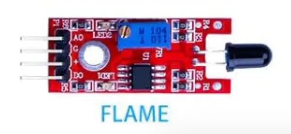 Elegoo Flame Detection Sensor Module For Arduino Fire Safety Projects 1