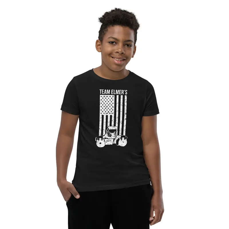 Elmer'S Asphalt Roller Youth Tee 1