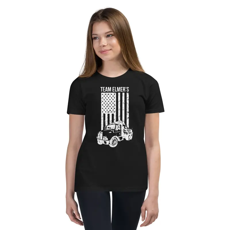 Elmer'S Dump Truck Youth Short Sleeve Top 1