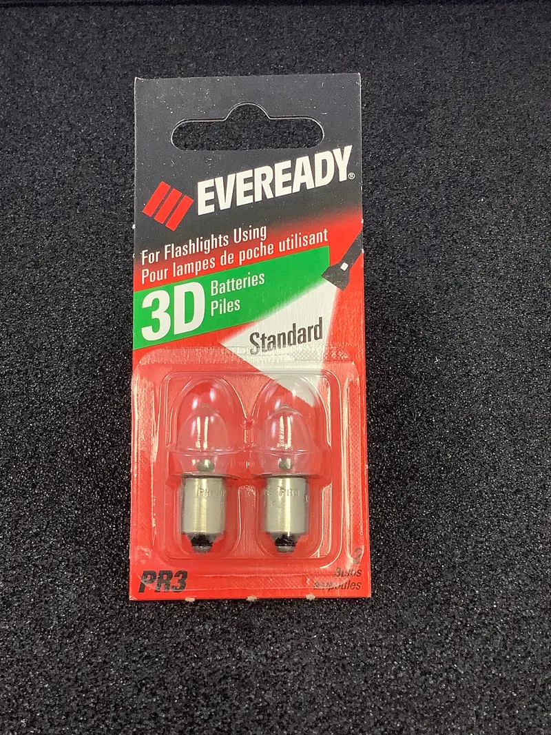 Eveready Pr3Bp-2 Replacement Lamp – 2-Pack Miniature Bulb Set 1