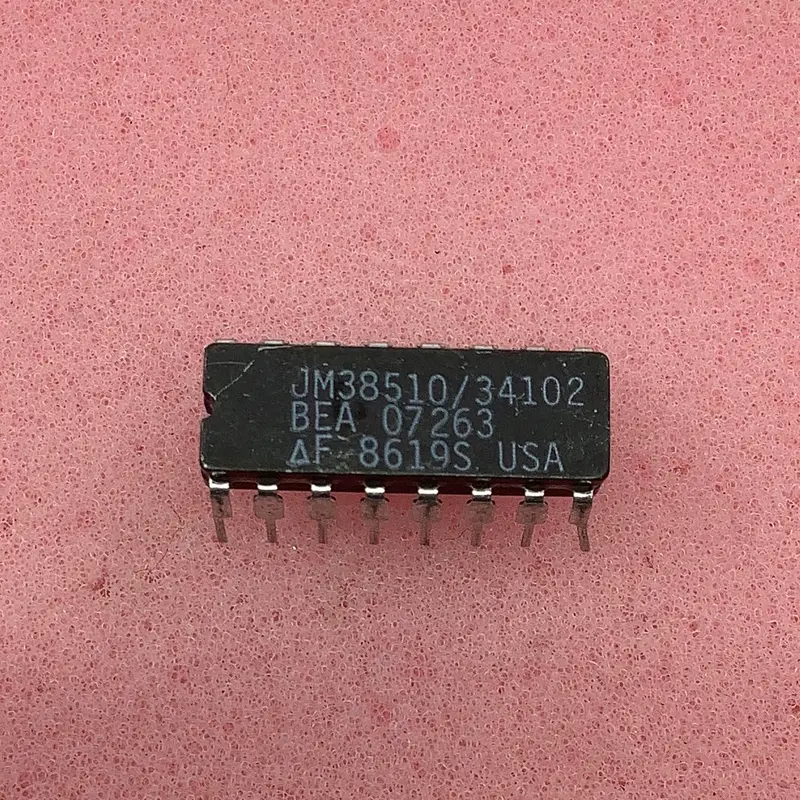 Fairchild Jm38510/34102Bea 54F109 Ttl-Compatible Flip-Flop – Ruggedized Ic 1