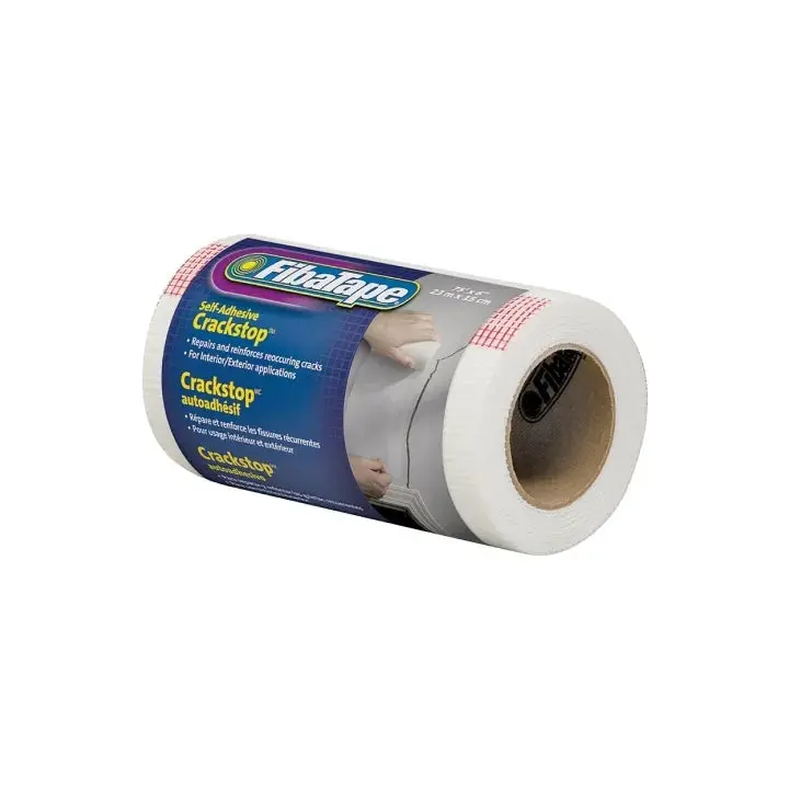 Fibatape Crack Stop Self-Adhesive Wall Repair Fabric – 6-Inch X 75-Foot Roll 1