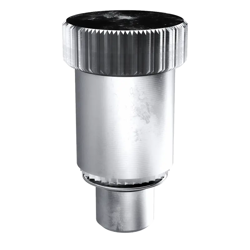 Fixed Plunger Panel Fastener – Bright Nickel Plated Steel, Metric Cpn-04-4 (0.250" × 0.310"), 100-Pack 1