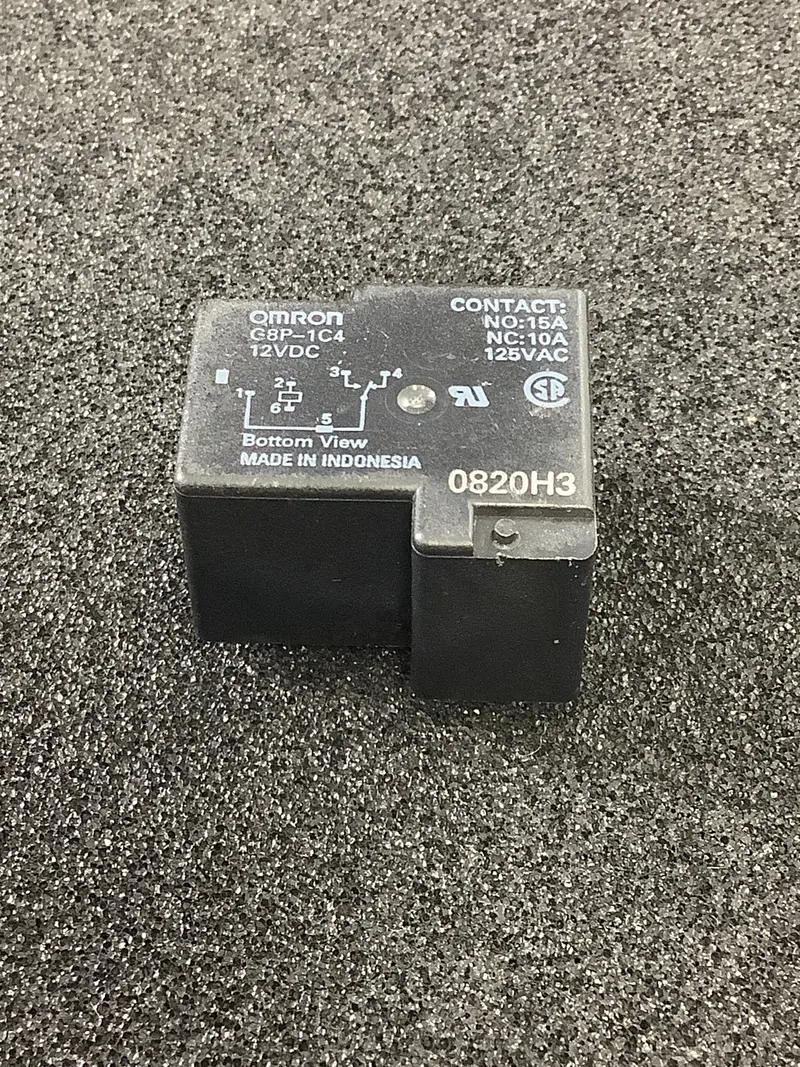 G8P-1C4-Dc12 Omron Spdt Power Relay – 12Vdc, 10A Contact Rating 1