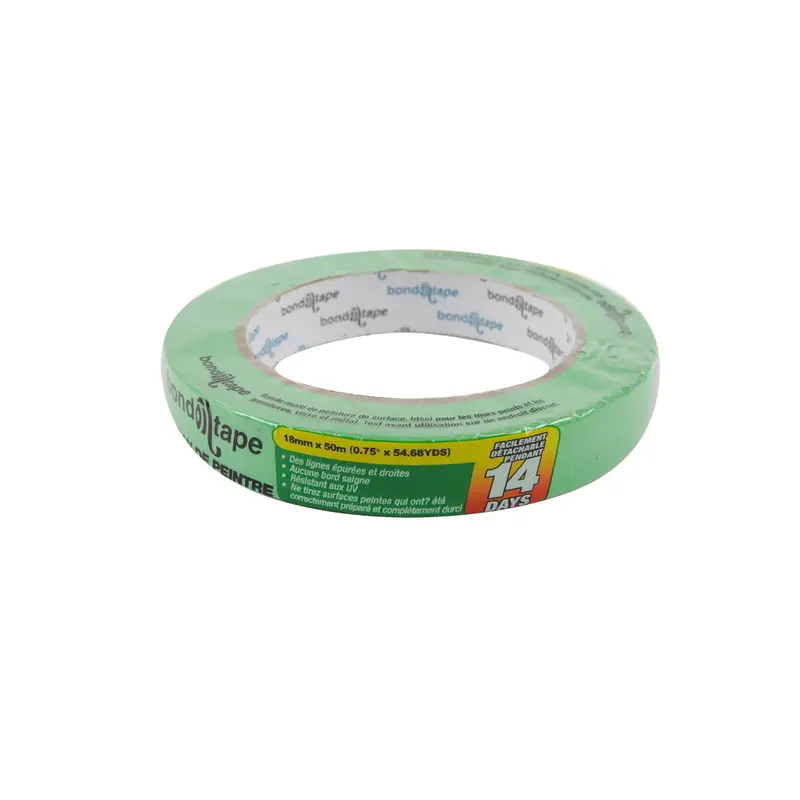 Green Low-Tack Painter’S Masking Tape 1