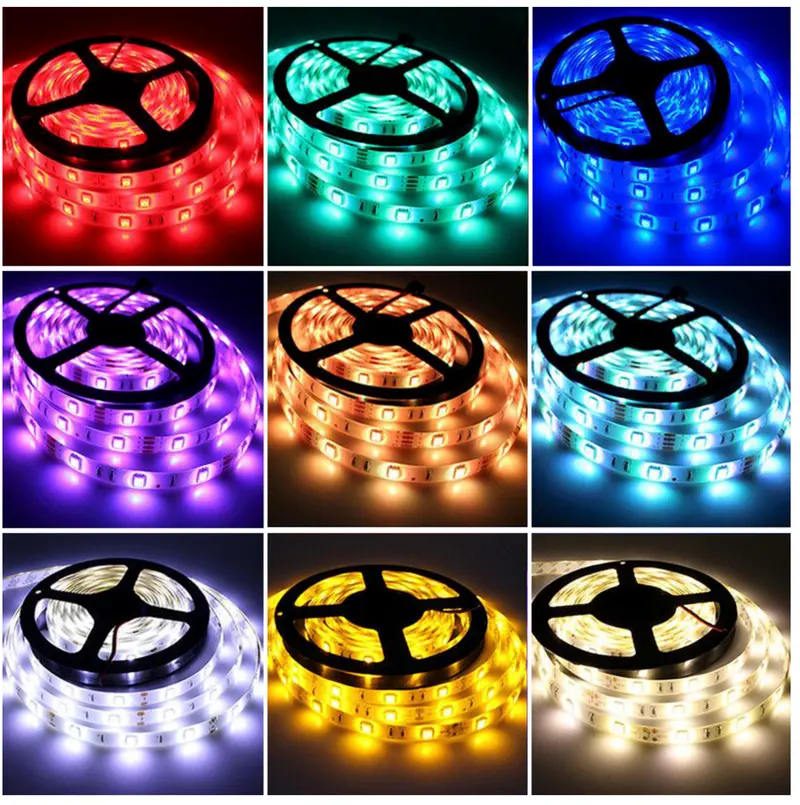 H-5Mrgb-1 5-Meter 16-Color Rgb Addressable Led Strip (3528 Chip) 1