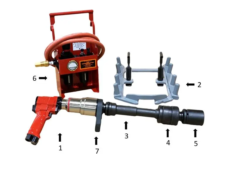 Heavy-Duty Cylinder Hold-Down Bolt Removal Kit – T50072 1