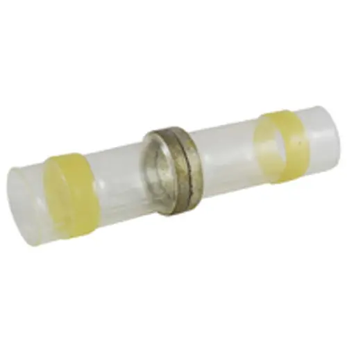 Heavy-Duty Heat-Shrink Solder Butt Splices — 12–10 Awg, 50-Count 1