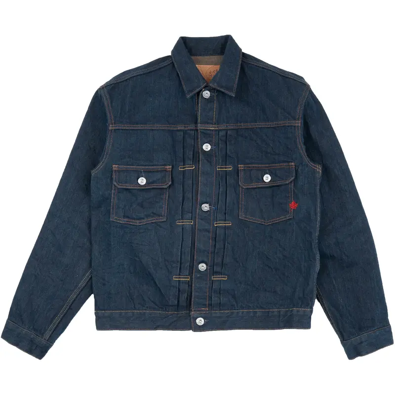 Heritage Jacket Mij17 – Chairo No Kitsune Indigo 1