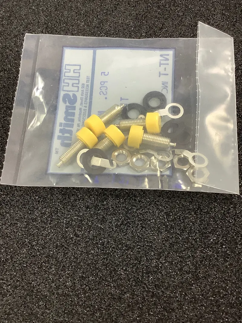 Hh Smith 202-107 Yellow Tip Jack Test Point Receptacle – 5-Pack 1