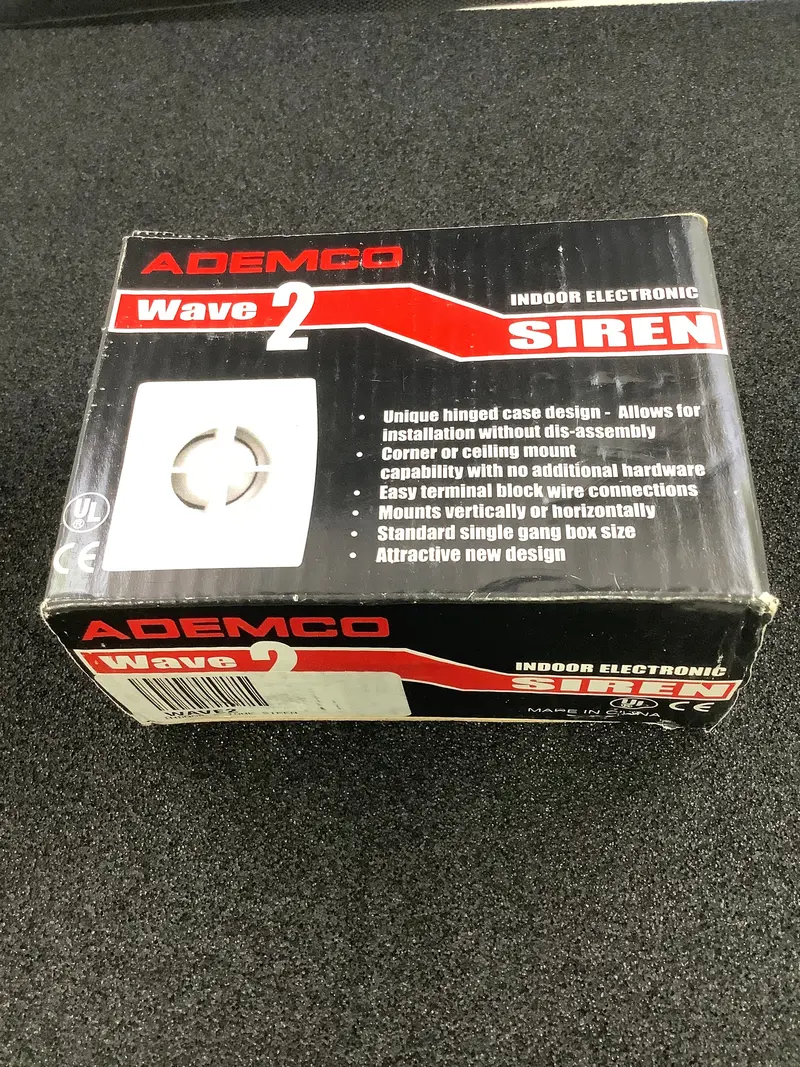 Honeywell Ademco Wave2 Dual-Tone Indoor Siren 1