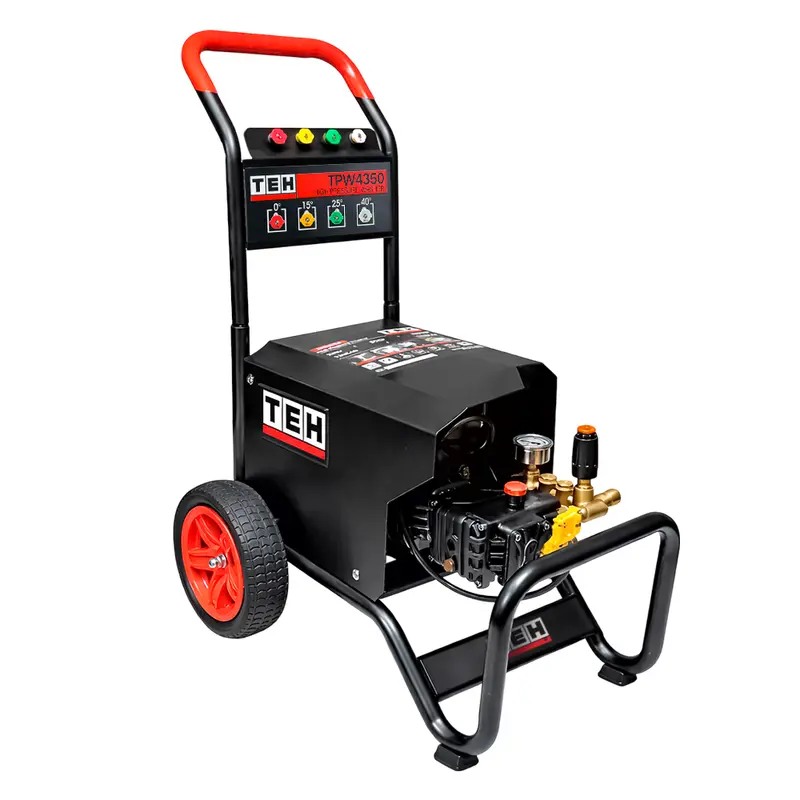 Industrial 2-In-1 Self-Priming Pressure Washer – 120 Bar, 1080 L/H Flow Rate 1