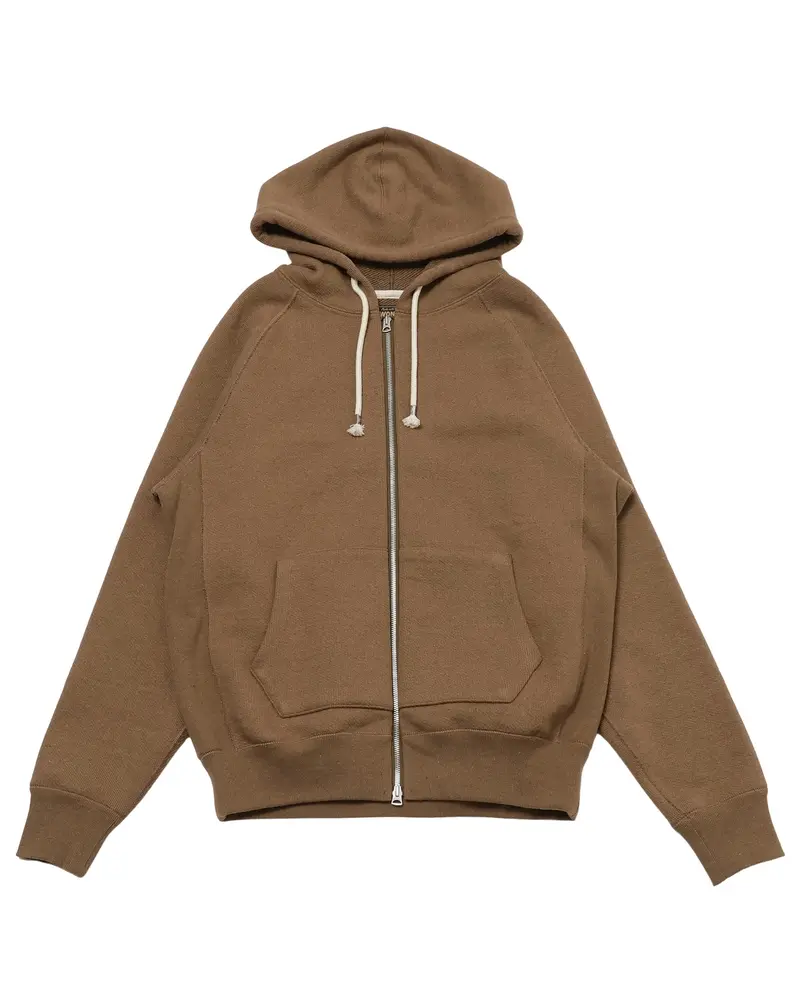 Iron Mordant Foxfibre® Zip Hoodie – Double Heavyweight French Terry 1