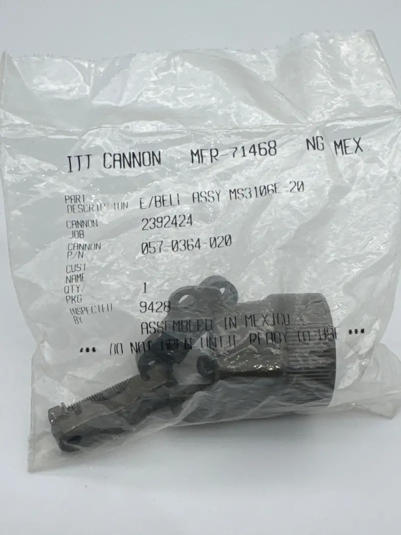 Itt Cannon 057-0364-020 Cable Clamp – Heavy-Duty Strain Relief 1