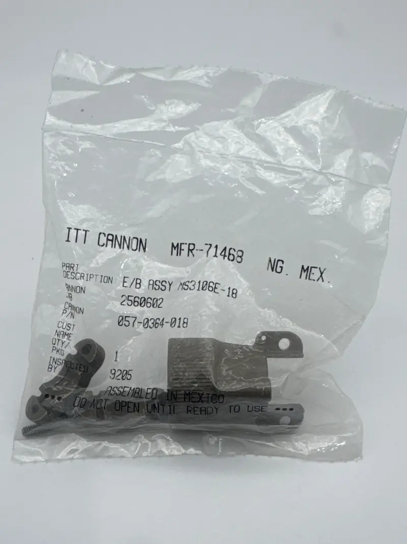 Itt Cannon 057-0364-18 Cable Clamp – Compact Strain Relief Design 1