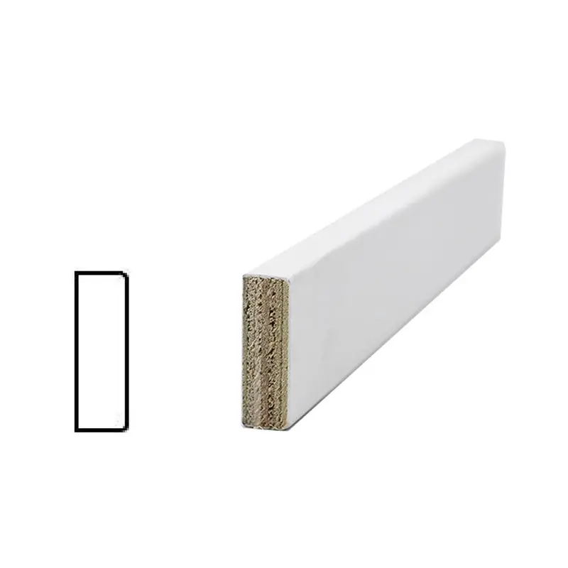Ka7: 1-1/4" × 7' Flat Wood Doorstop Or Shoe Moulding 1