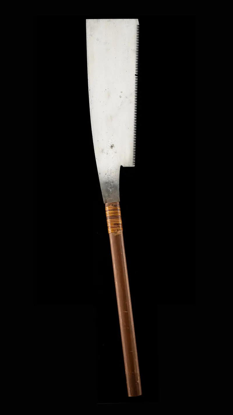Kataba Noko: Traditional Japanese Single-Bevel Crosscut Hand Saw (330Mm) 1