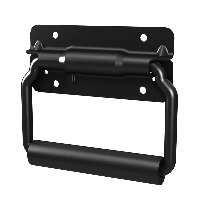 Large Heavy-Duty Surface-Mount Handle – Matte Black Finish 1