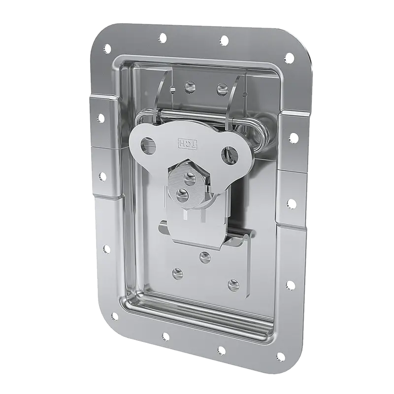 Large Recessed Reverse-Mount Cabinet Catch – 1-Inch Offset Design 1