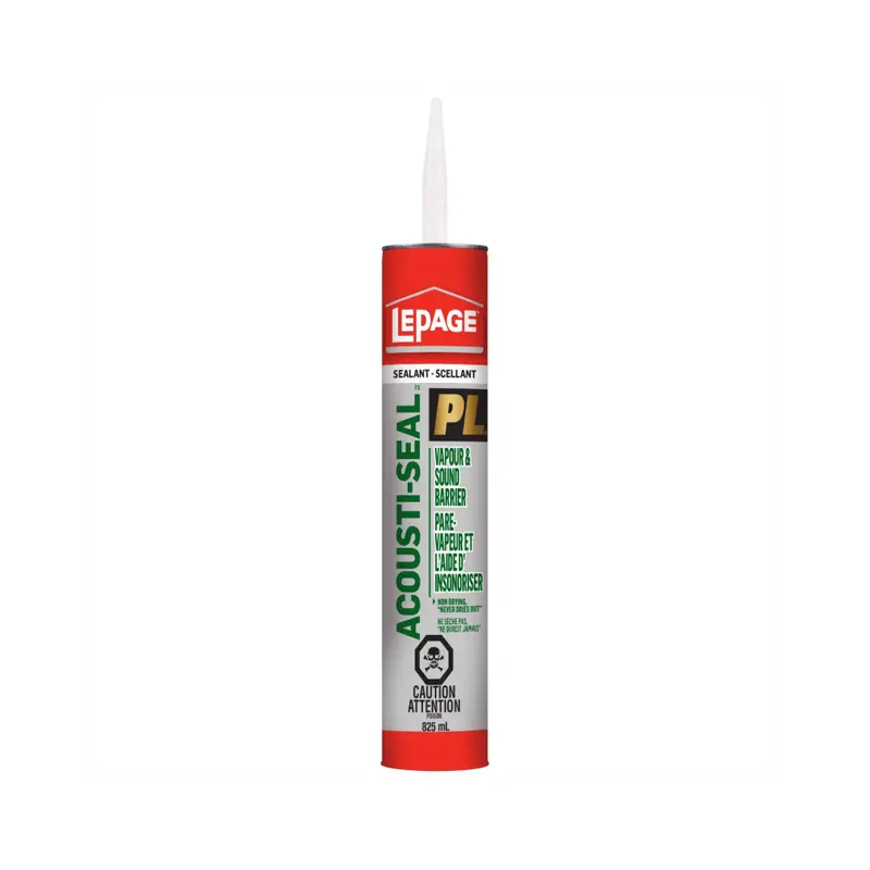 Lepage Pl Accousti-Seal Acoustic Sealant – 825Ml Sound-Dampening Caulk 1