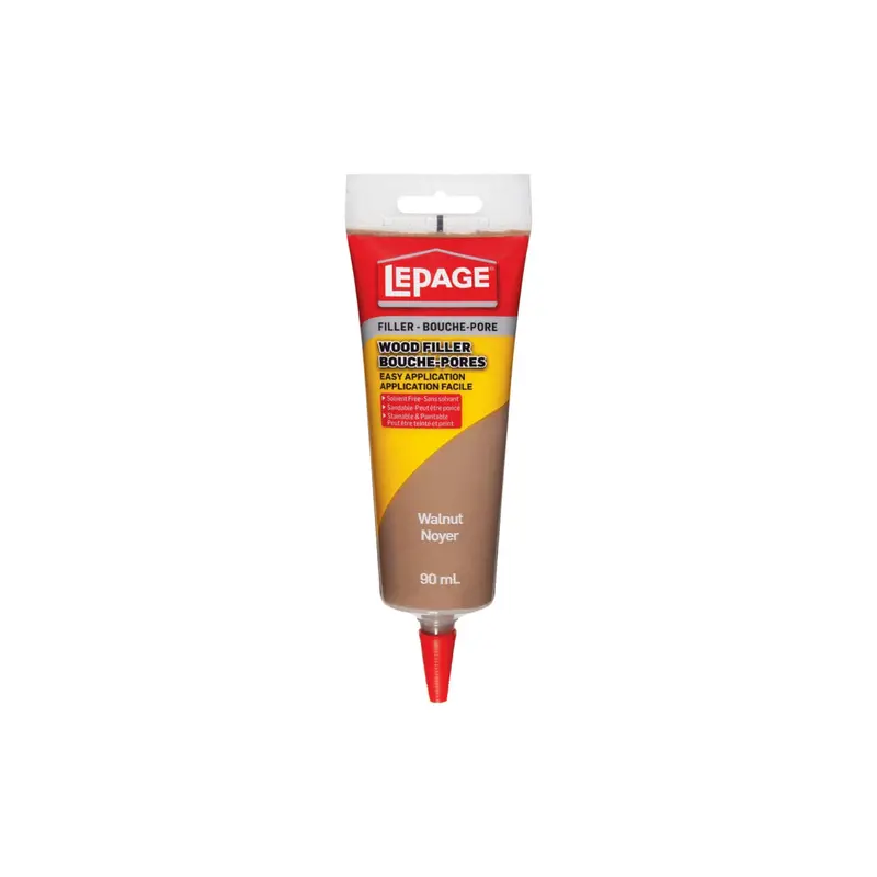 Lepage Tinted Wood Filler – 90Ml, Stainable & Paintable Repair Paste 1