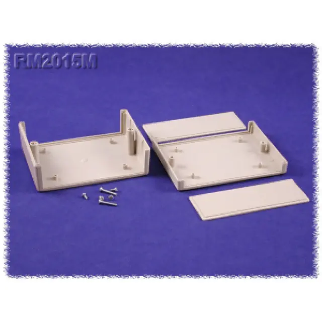 Light Grey Abs Plastic Enclosure – 5.12" X 3.94" 1