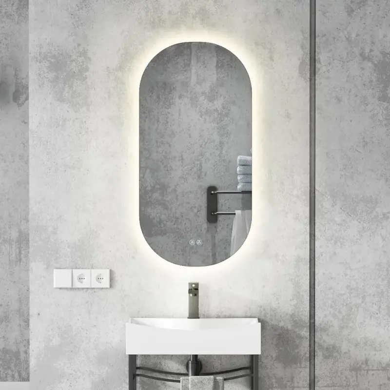 Lm824B Led Backlit Bathroom Mirror 1