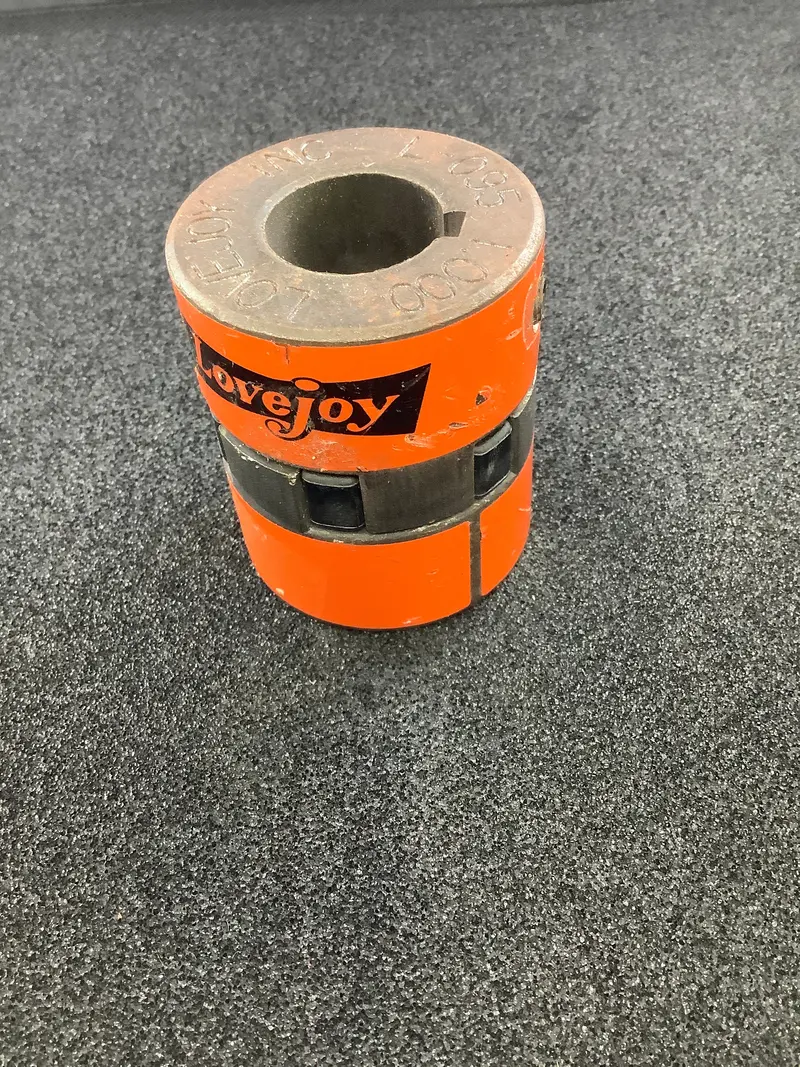 Lovejoy L-095 Coupling Set: Dual 1.00" Bore With Elastomeric Spider 1