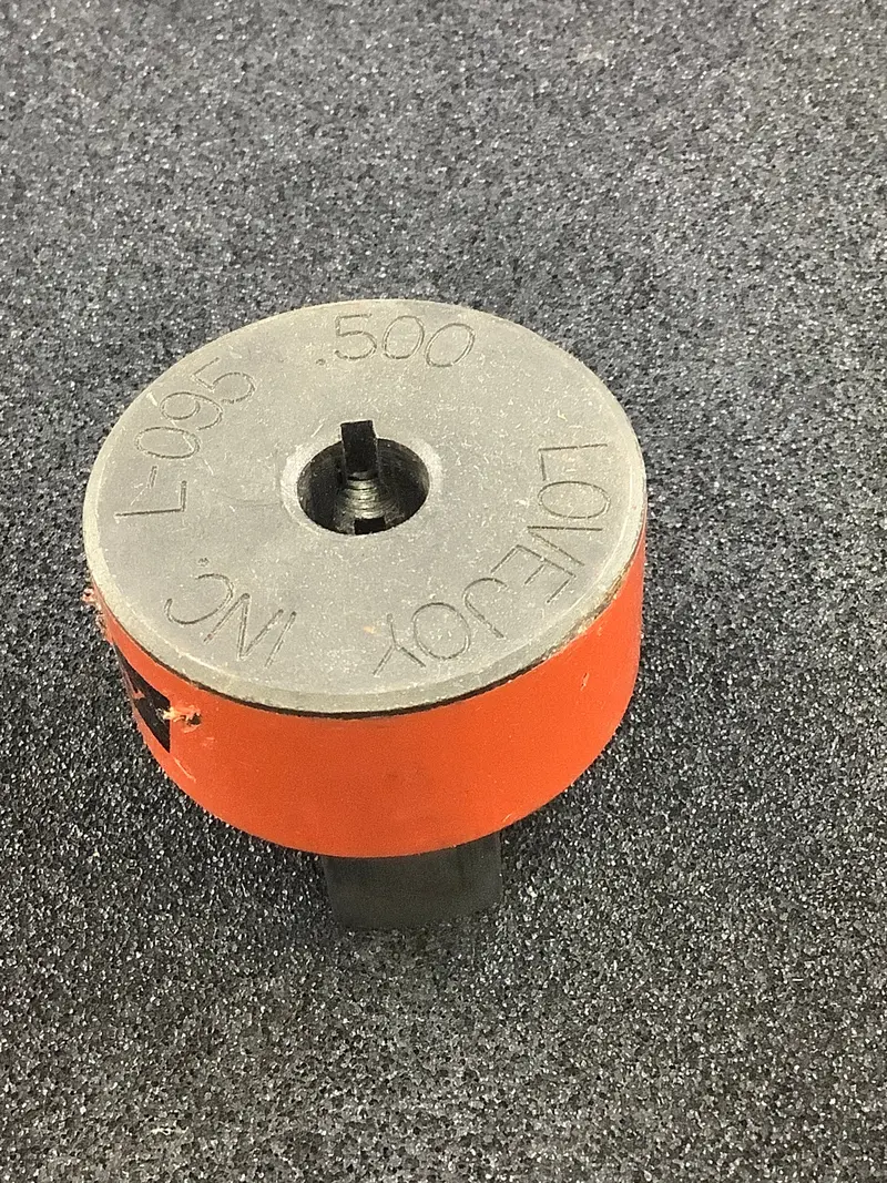 Lovejoy L-095 Single Coupling Hub – 0.500" Bore, Half-Set Configuration 1