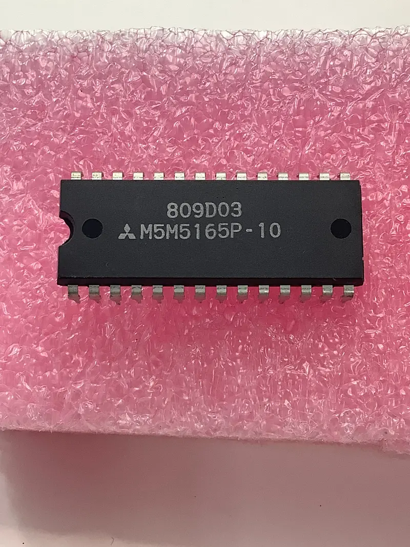 M5M5165P-10 64K-Bit (8K × 8) Cmos Static Ram – 24-Pin Dip 1