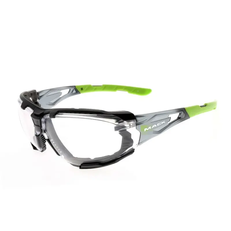 Mack Fender Clear Anti-Fog Safety Glasses With Comfort Foam Seal 1
