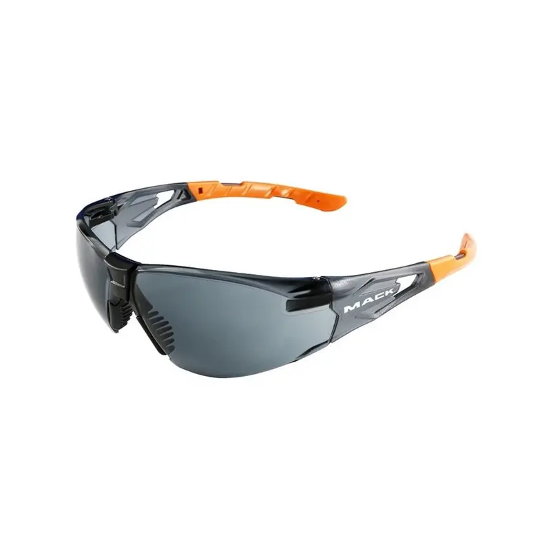 Mack Fender Smoke-Tinted Safety Glasses Featuring Anti-Fog Coating 1