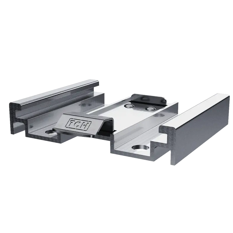 Medium-Duty Quick-Release Aluminum Caster Mounting Plate 1