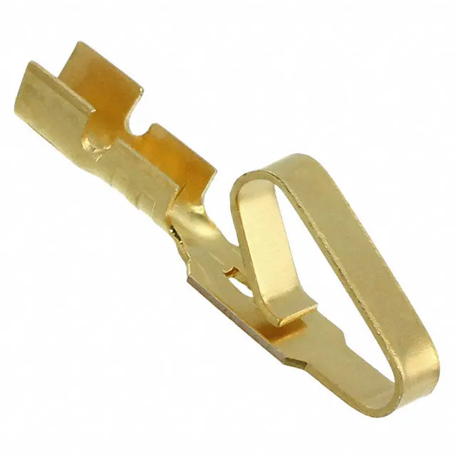 Molex 08-56-0107-50 Non-Gendered Gold-Plated Contact – 22–26 Awg Crimp, Chain Form (50 Pcs) 1
