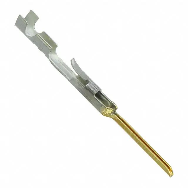 Molex 16-02-0077 Gold-Plated Crimp Pin For 24–30 Awg Wires – Chain-Pack Format (100 Pcs) 1