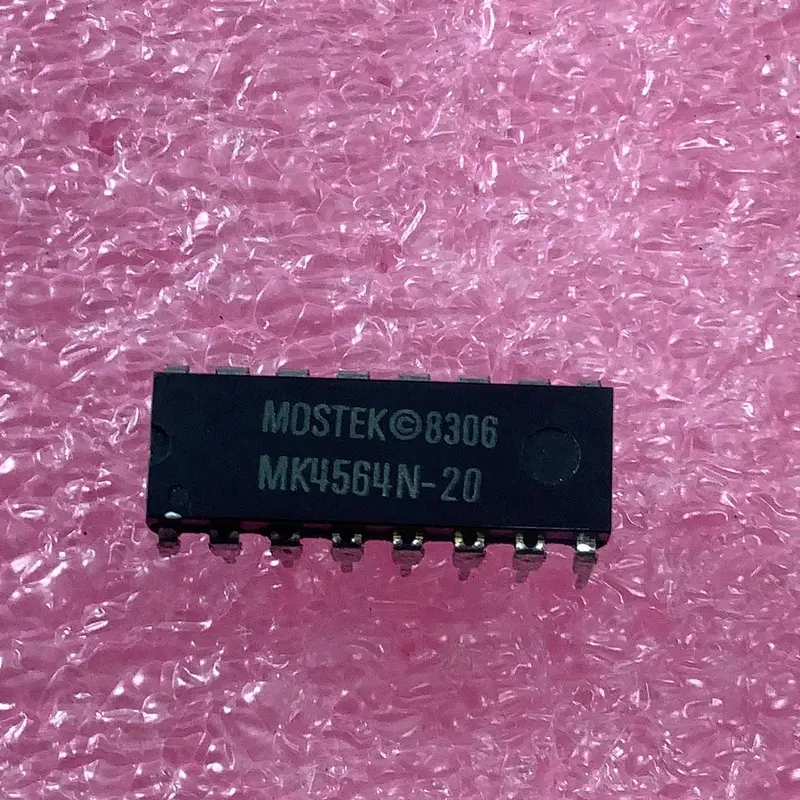 Mostek Mk4564N-20 – 64K × 1-Bit Dynamic Ram (Dram) – 200 Ns Access Time 1