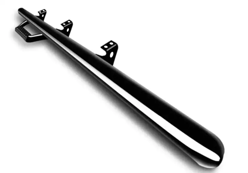 N-Fab J9756U Gloss Black Nerf Step – Wheel-To-Wheel Design For 1997–2006 Jeep Wrangler Tj/Bj 2-Door 1