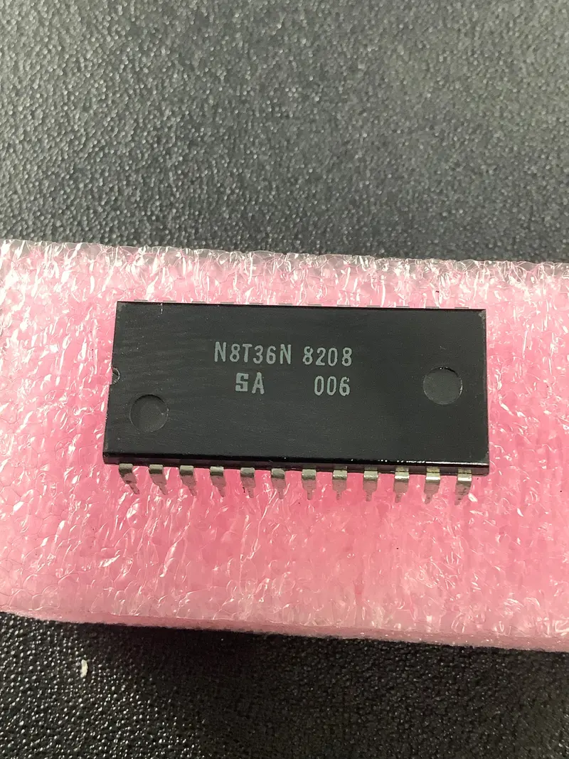 N8T36N Signetics 8-Bit Microprocessor Ic 1