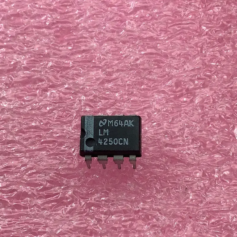 National Semiconductor Lm4250Cn Programmable Operational Amplifier (Dip-8) 1