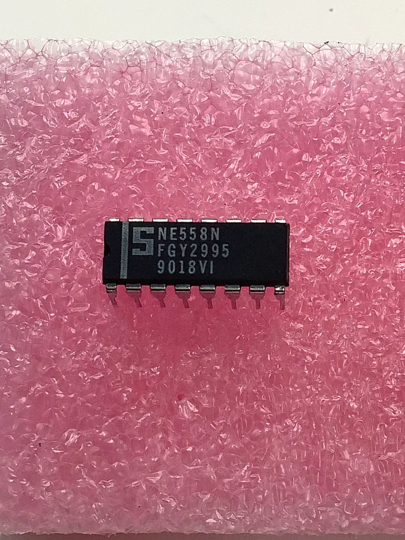 Ne558N Quad Precision 555 Timer Ic – 16-Pin Dip Package 1